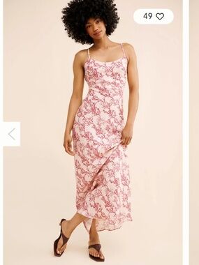 Anthropologie Summer Away Elva Maxi Dress Secondhand